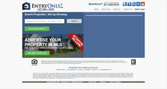Desktop Screenshot of entryonly.com